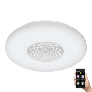 Eglo 900008 - CAPASSO LED-himmennettävä kattovalaisin LED/15,6W/230V 2700-6500K