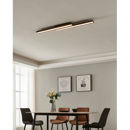 Eglo - LED RGBW Himmennettävä kattovalo LED/20,4W/230V ZigBee