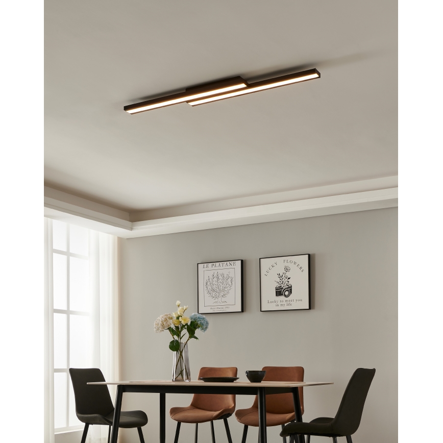 Eglo - LED RGBW Himmennettävä kattovalo LED/20,4W/230V ZigBee