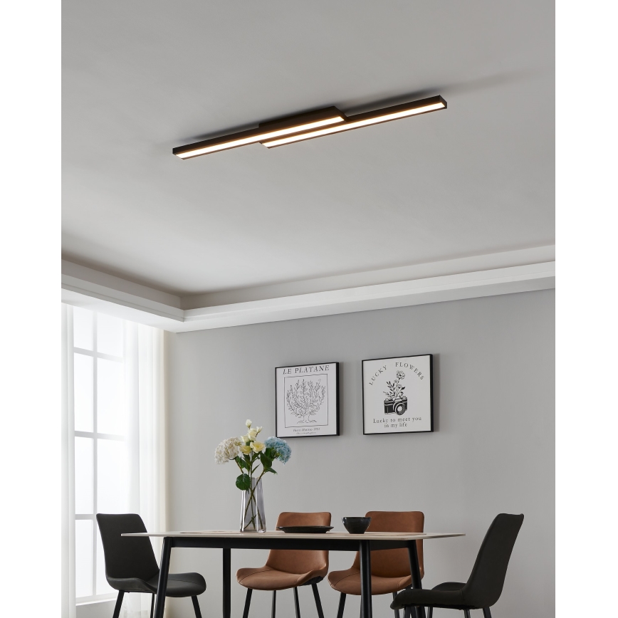 Eglo - LED RGBW Himmennettävä kattovalo LED/20,4W/230V ZigBee