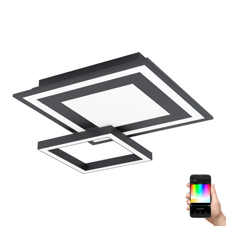 Eglo - LED RGBW Himmennettävä kattovalo LED/21,6W/230V ZigBee