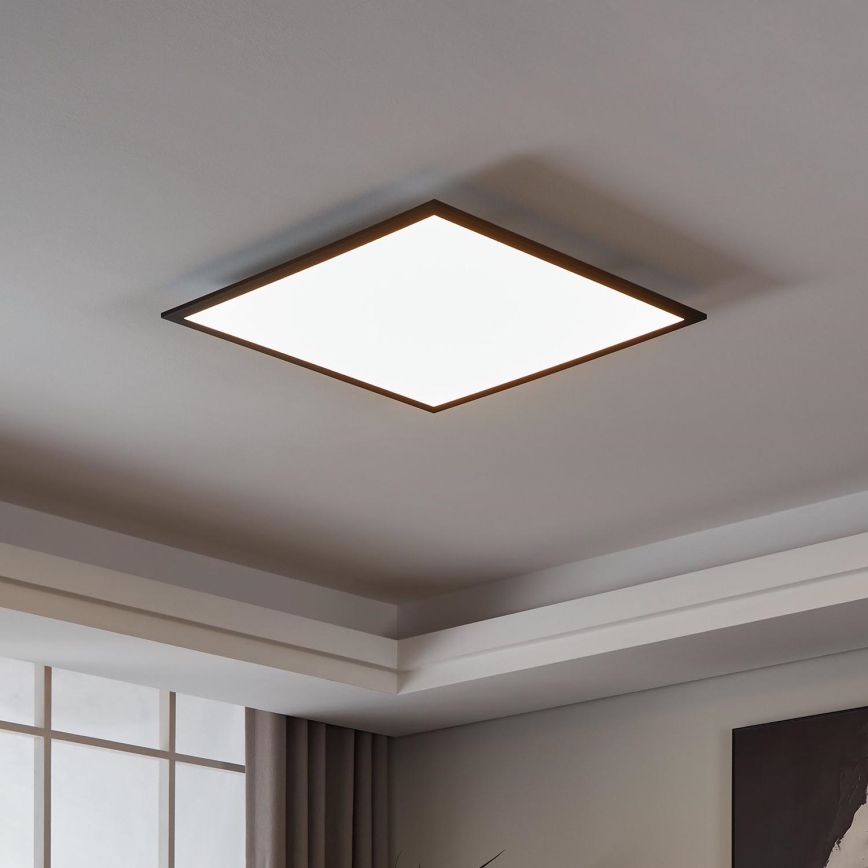 Eglo - LED Himmennettävä kattovalo SALOBRENA-Z LED/33W/230V musta ZigBee