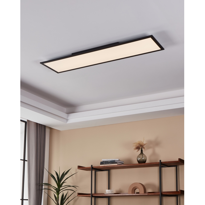 Eglo - LED Himmennettävä kattovalo LED/33,5W/230V musta ZigBee