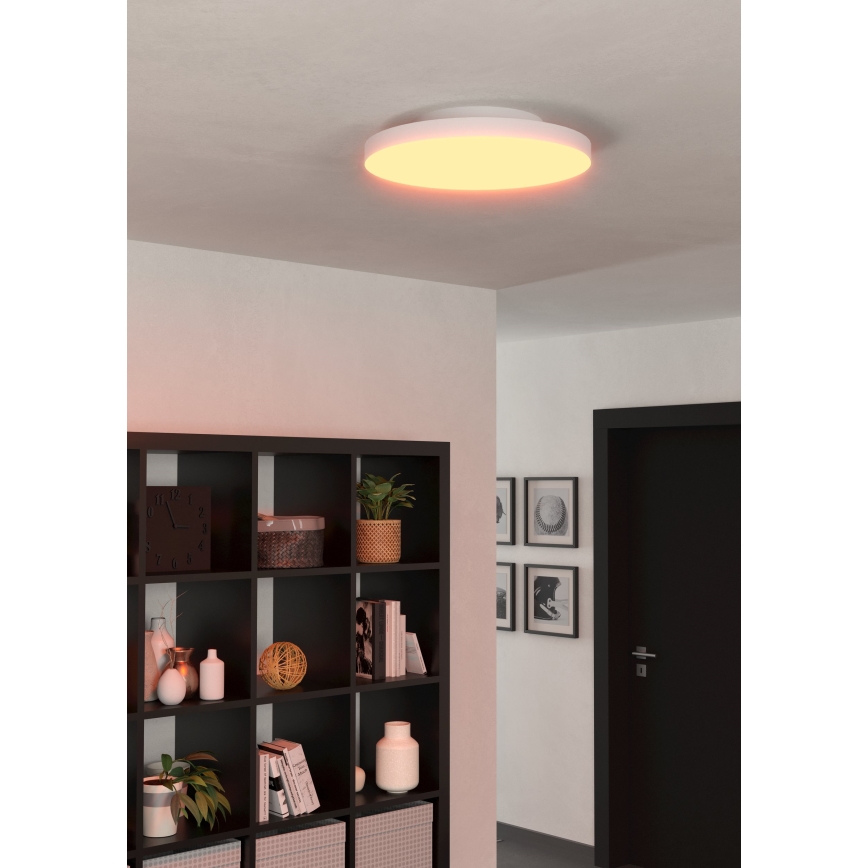 Eglo - LED RGBW Himmennettävä kattovalo LED/22,4W/230V ZigBee