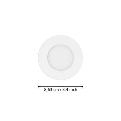 Eglo - SETTI 3xLED Himmennettävä riippuva kattovalaisin FUEVA-Z  LED/2,8W/230V IP44