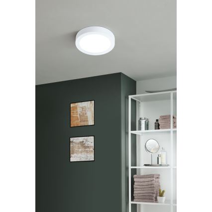 Eglo - LED Himmennettävä kylpyhuoneen kattovalo LED/16,5W/230V 2700-6500K IP44 ZigBee