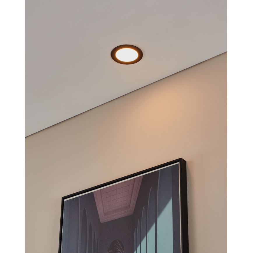 Eglo - LED Himmennettävä kylpyhuoneen upotettu valo LED/5,4W/230V IP44 ZigBee