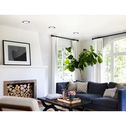 Eglo - LED-himmennettävä kylpyhuoneen upotettava kattovalaisin LED/10,5W/230V 2700-6500K IP44 ZigBee halkaisija 16,5 cm