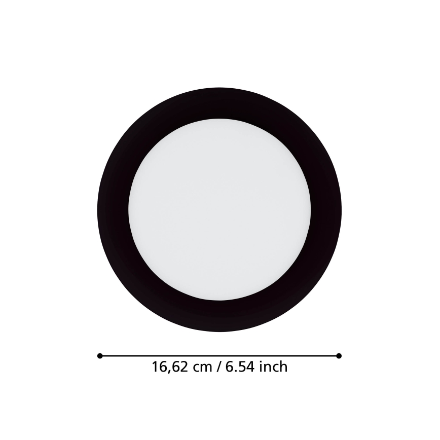 Eglo - LED Himmennettävä kylpyhuoneen upotettava kattovalo LED/10,5W/230V 2700-6500K IP44 ZigBee