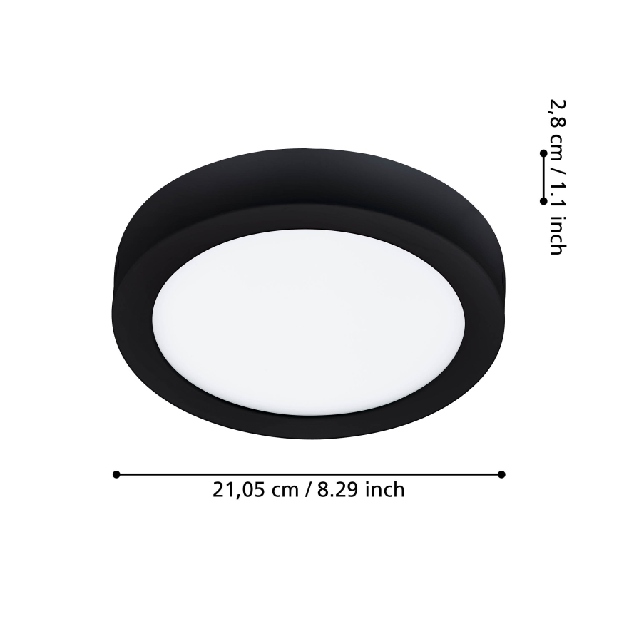 Eglo - LED Himmennettävä kylpyhuoneen valo LED/16,5W/230V IP44 ZigBee