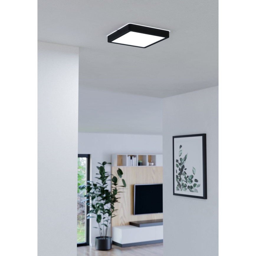 Eglo - LED himmennettävä kylpyhuoneen kattovalaisin LED/16,5W/230V IP44 ZigBee 21x21 cm