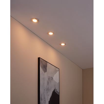 Eglo - ETTI 3x LED Himmennettävä kylpyhuoneen valo FUEVA-Z  LED/2,8W/230V IP44