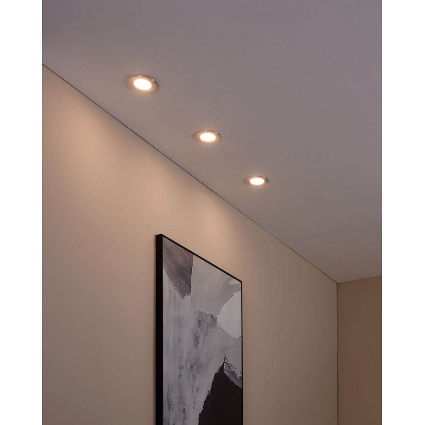 Eglo - ETTI 3x LED Himmennettävä kylpyhuoneen valo FUEVA-Z  LED/2,8W/230V IP44
