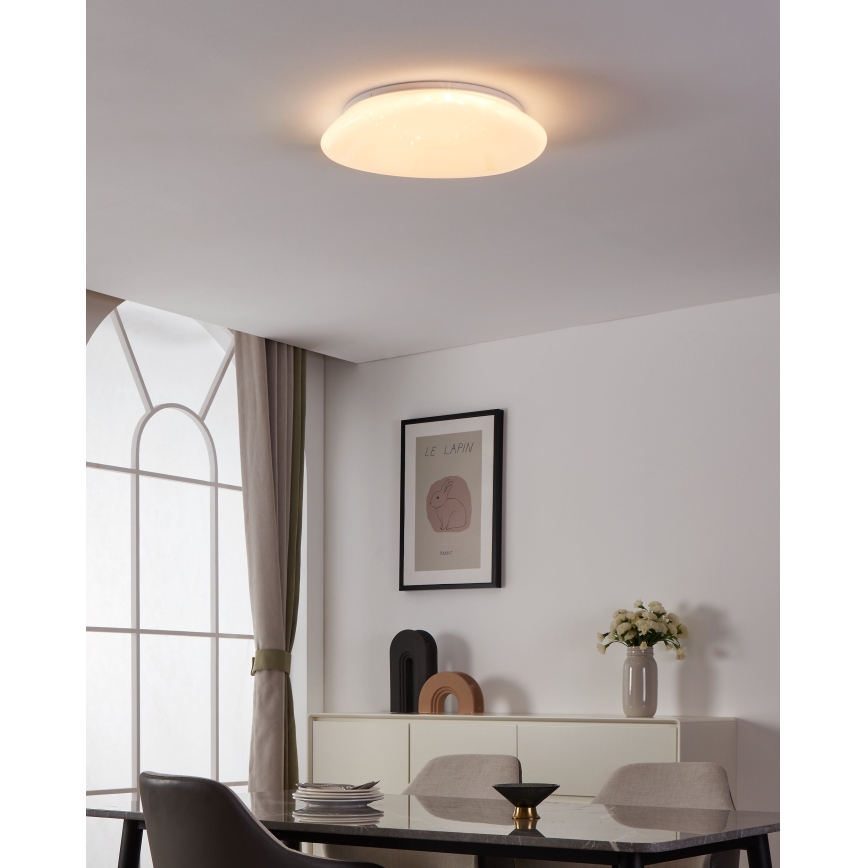 Eglo - LED RGBW Himmennettävä kattovalo LED/21,6W/230V ZigBee