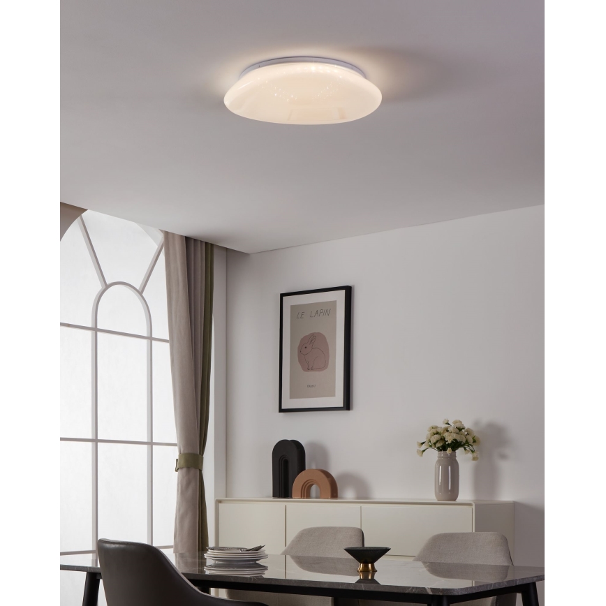 Eglo - LED RGBW Himmennettävä kattovalo LED/21,6W/230V ZigBee