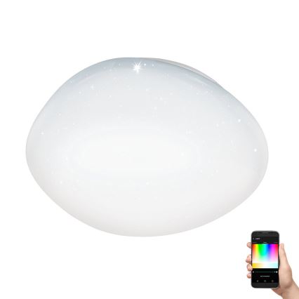 Eglo - LED RGBW Himmennettävä kattovalo LED/33W/230V ZigBee