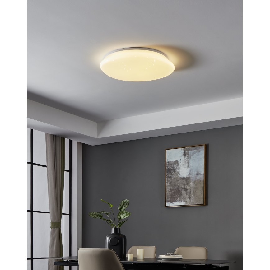 Eglo - LED RGBW Himmennettävä kattovalo LED/33W/230V ZigBee