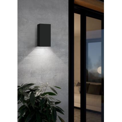 Eglo - LED RGB Himmennettävä ulkoseinävalaisin 2xGU10/5W/230V IP55 2700-6500K