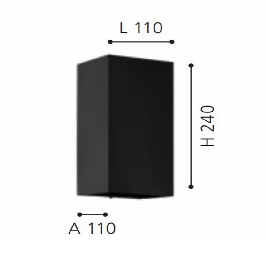 Eglo - LED RGB Himmennettävä ulkoseinävalaisin 2xGU10/5W/230V IP55 2700-6500K