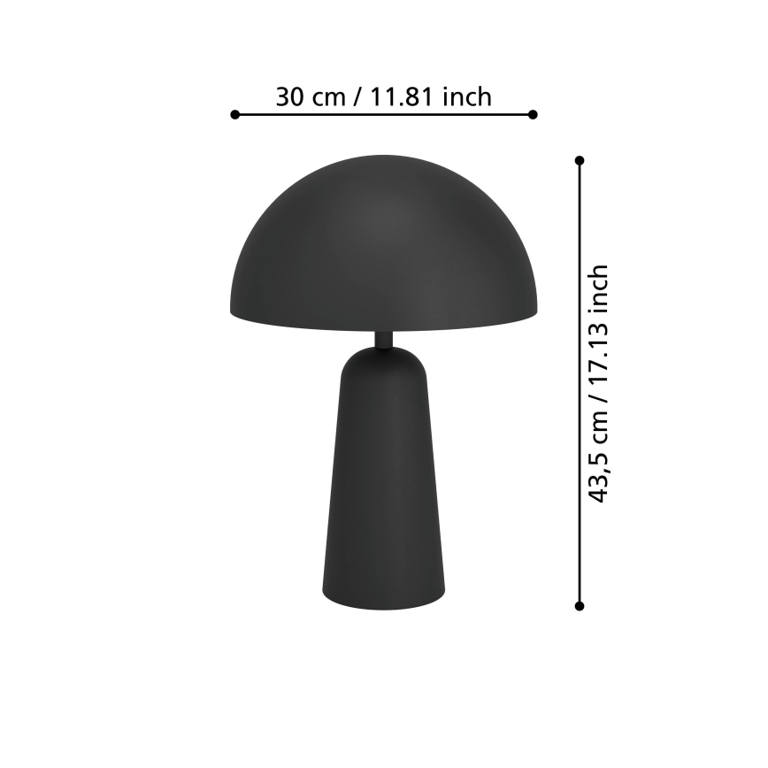 Eglo - Pöytävalaisin 1xE27/40W/230V