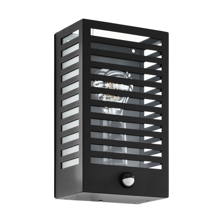 Eglo - Ulkoseinävalaisin anturilla 1xE27/60W/230V IP44