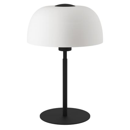 Eglo - Pöytävalaisin 1xE27/40W/230V musta/valkoinen