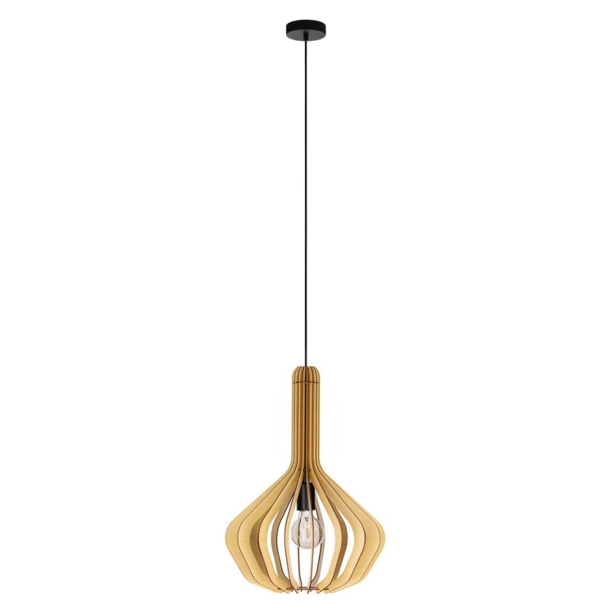 Eglo - Riippuvalaisin 1xE27/40W/230V halk. 38 cm beige