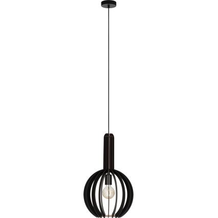 Eglo - Kattokruunu johdossa 1xE27/40W/230V d. 31 cm musta