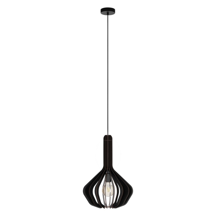 Eglo - Riippuvalaisin 1xE27/40W/230V halk. 38 cm musta