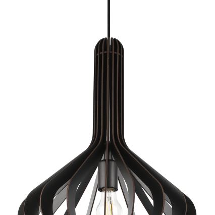 Eglo - Riippuvalaisin 1xE27/40W/230V halk. 38 cm musta