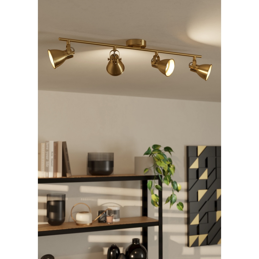 Eglo - LED-kohdevalaisin 4xGU10/3W/230V