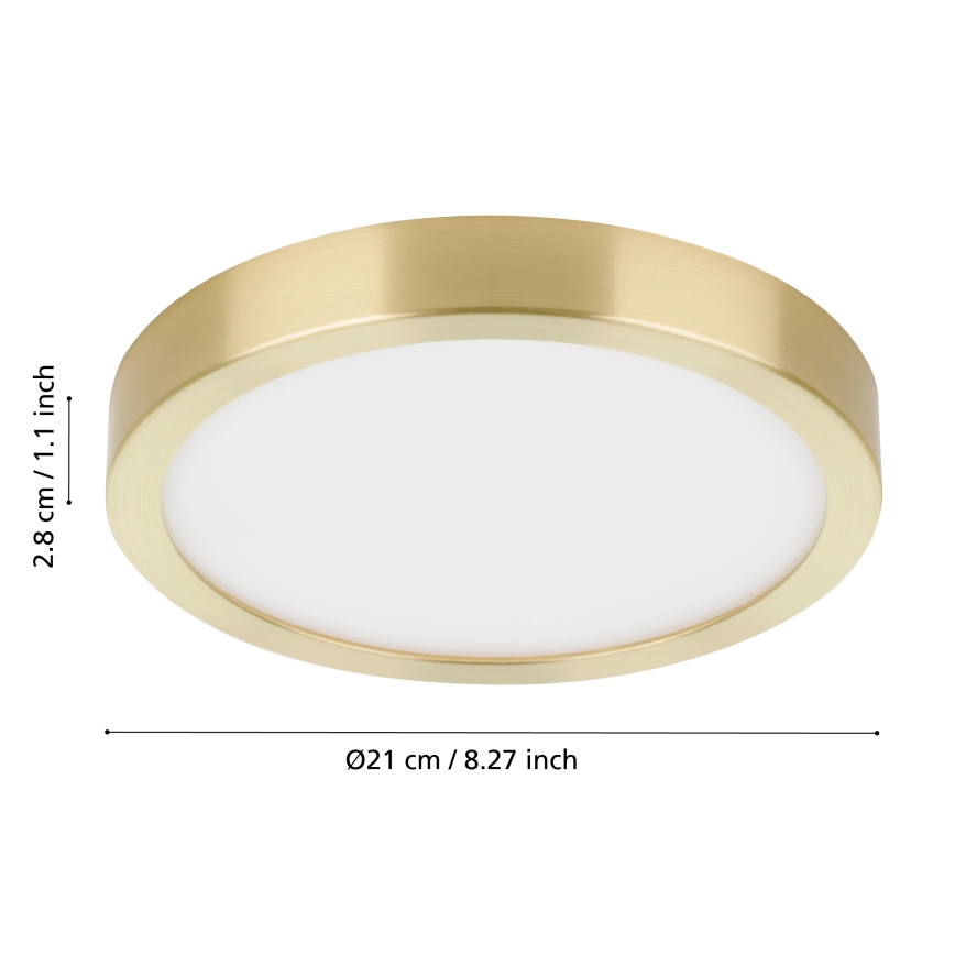Eglo - LED-kattovalo LED/17W/230V d. 21 cm