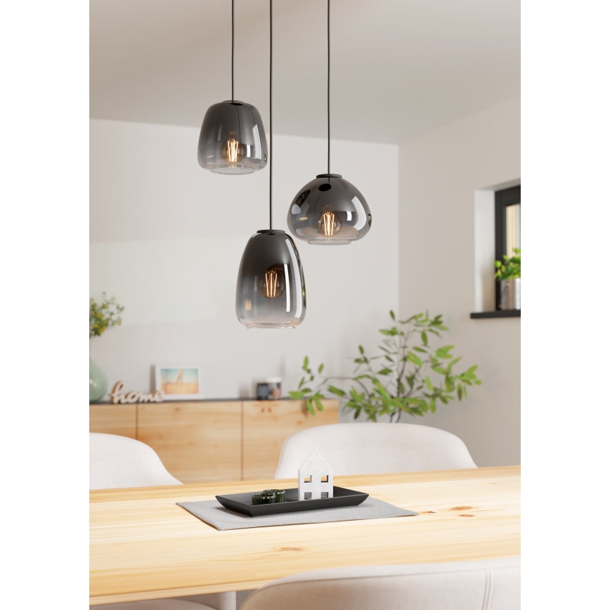 Eglo  - Riippuvalaisin 3xE27/40W/230V halk. 43 cm