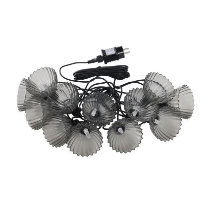 Eglo - LED ulkokäyttöön koristeellinen ketju 12xLED/0,066W/3,2V IP44