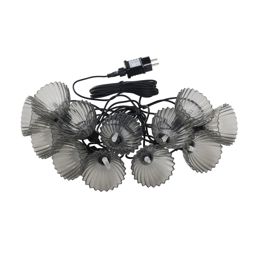 Eglo - LED ulkokäyttöön koristeellinen ketju 12xLED/0,066W/3,2V IP44