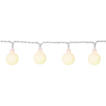 Eglo - LED-koristeketju ulkokäyttöön LIBISA 50xLED/0,066W/4,5V IP44