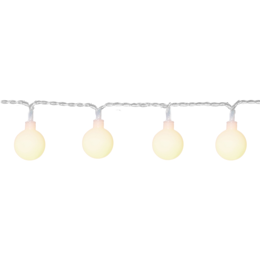 Eglo - LED-koristeketju ulkokäyttöön LIBISA 50xLED/0,066W/4,5V IP44