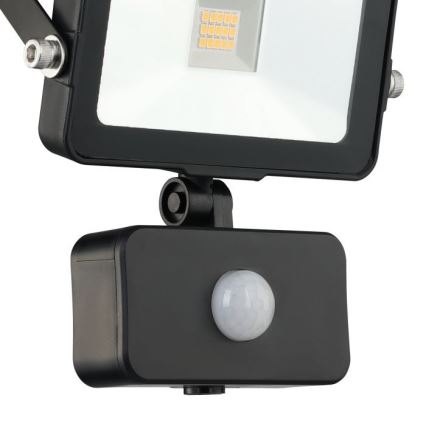 Eglo - LED Aurinkokenno valonheitin sensorilla 15xLED/0,03W/3,7V IP44
