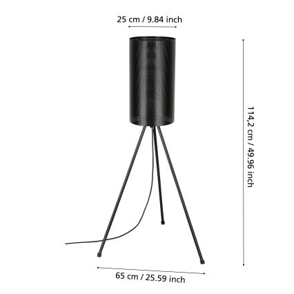 Eglo - Ulkolattiavalaisin 1xE27/40W/230V IP44