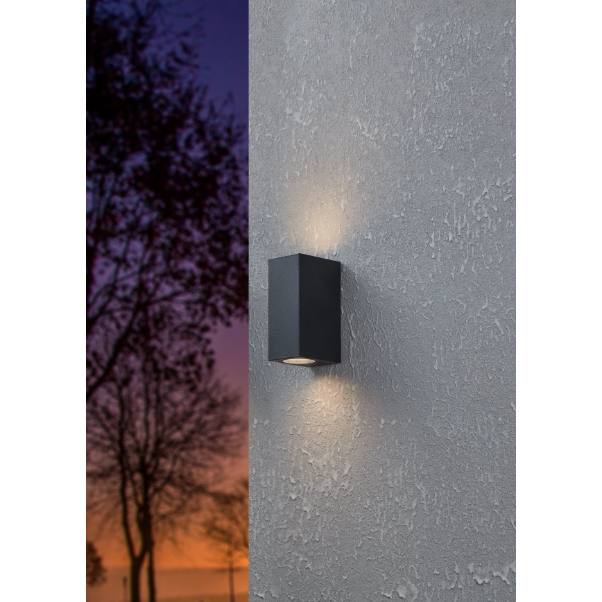 Eglo - LED-ulkoseinävalaisin 2xGU10/4,6W/230V IP44