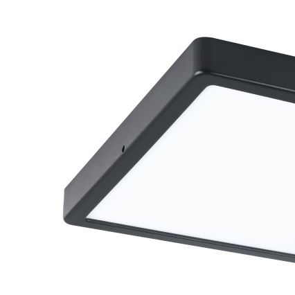Eglo - LED kattovalo kylpyhuoneeseen LED/20,5W/230V IP44 musta
