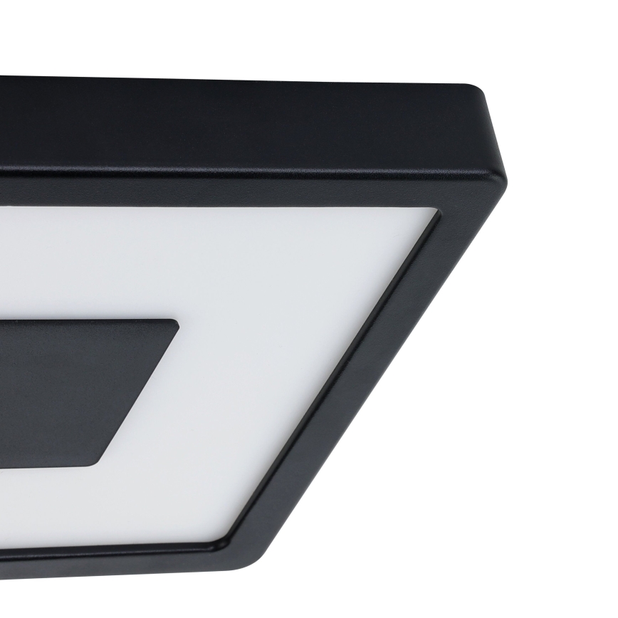 Eglo - LED Ulkokattovalo LED/17W/230V IP44 musta