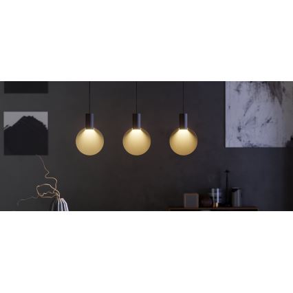 Eglo - LED-kattokruunu johdossa 3xGU10/4,5W/230V 3000K