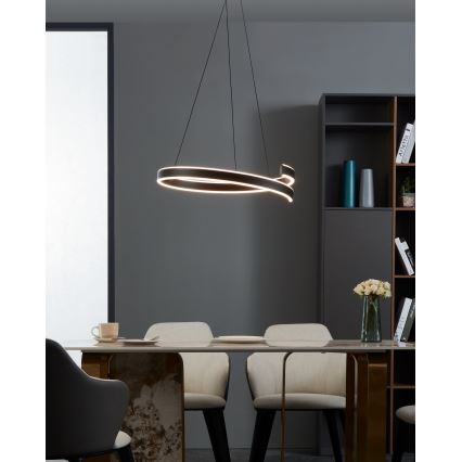 Eglo - LED Himmennettävä kattokruunu johdossa LED/42,5W/230V 3000-6500K