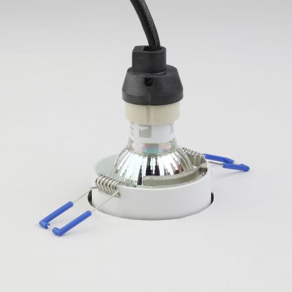 Eglo - Upotettu valo 1xGU10/35W/230V valkoinen