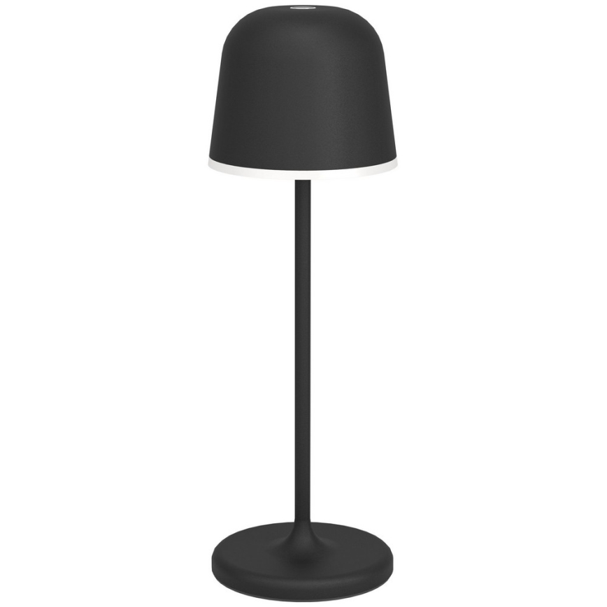 Eglo - LED Himmennettävä ulko rechargeable lamppu LED/2,2W/5V 1800 mAh musta IP54