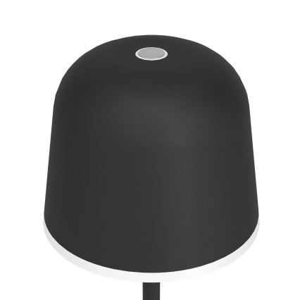 Eglo - LED Himmennettävä ulko rechargeable lamppu LED/2,2W/5V 1800 mAh musta IP54