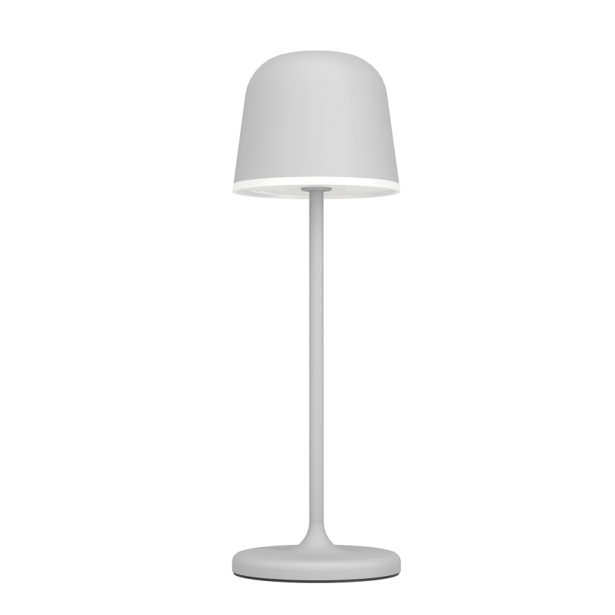 Eglo - LED Himmennettävä ulko rechargeable lamppu LED/2,2W/5V 1800 mAh harmaa IP54