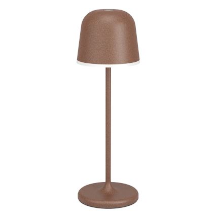 Eglo - LED Himmennettävä ulko rechargeable lamppu LED/2,2W/5V 1800mAh ruskea IP54