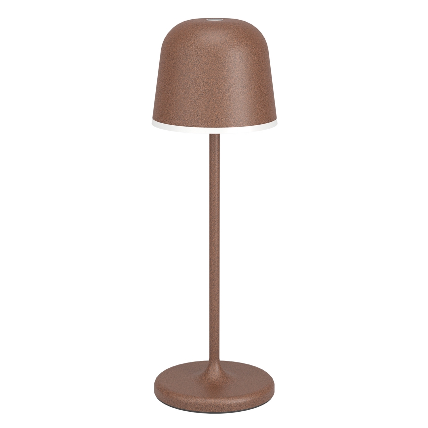 Eglo - LED Himmennettävä ulko rechargeable lamppu LED/2,2W/5V 1800mAh ruskea IP54